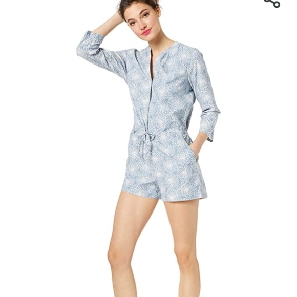 J. Crew Pants - HP! NWT J. Crew Mercantile Floral Medallion Romper